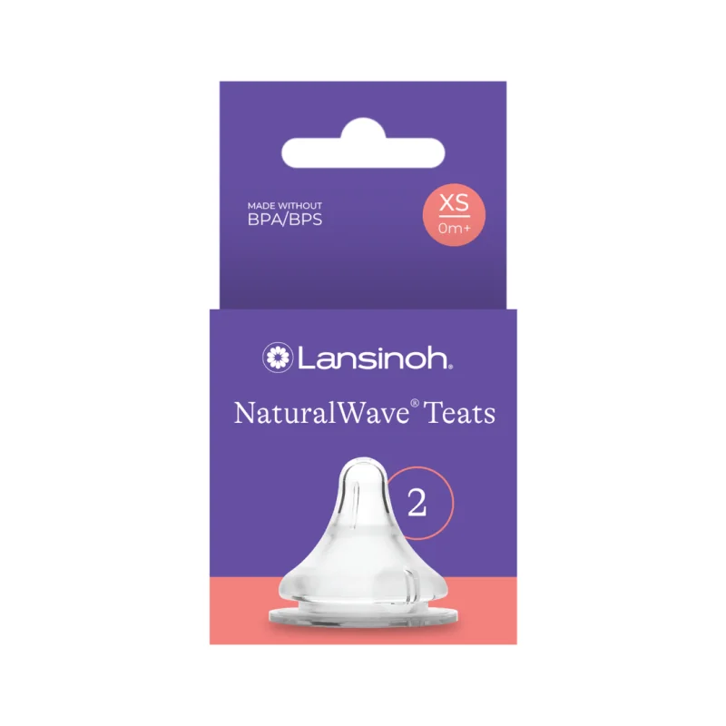 Lansinoh naturalWave savička XS (extra pomalý průtok) 2ks