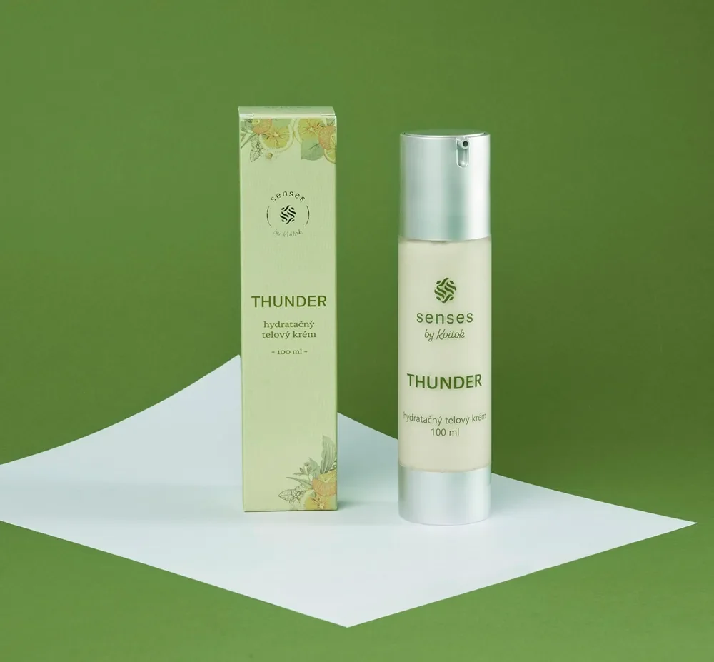 Kvitok Senses Hydratační tělový krém Thunder (100 ml) 