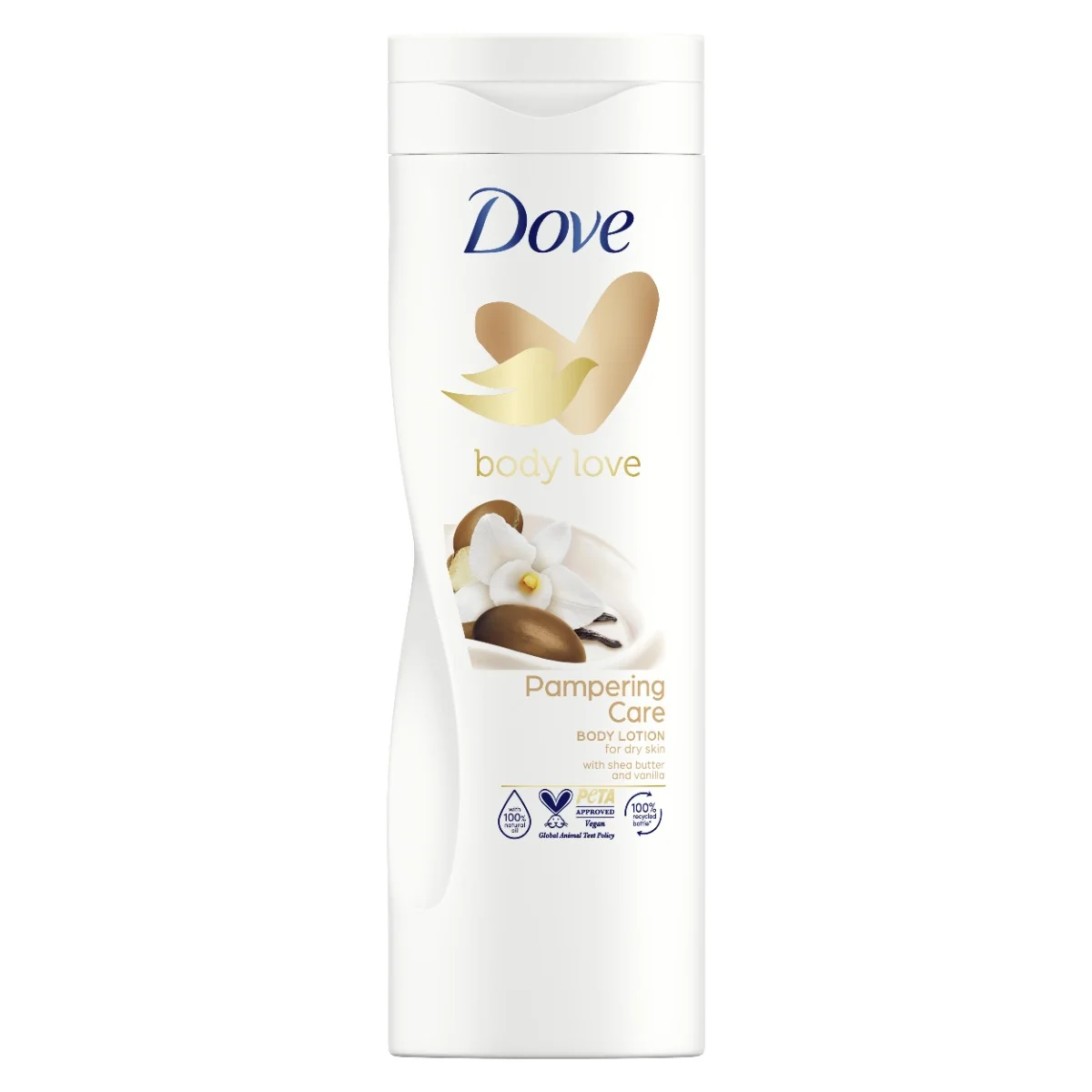 Dove Pampering Care Bambucké máslo tělové mléko 400 ml