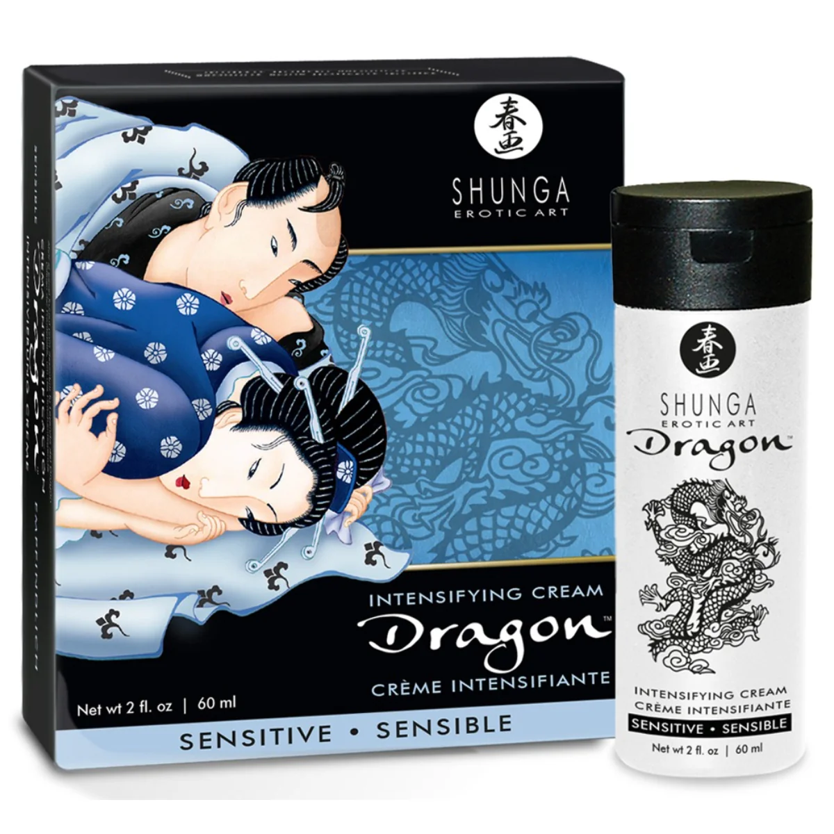 Shunga Dragon Sensitive krém 60 ml