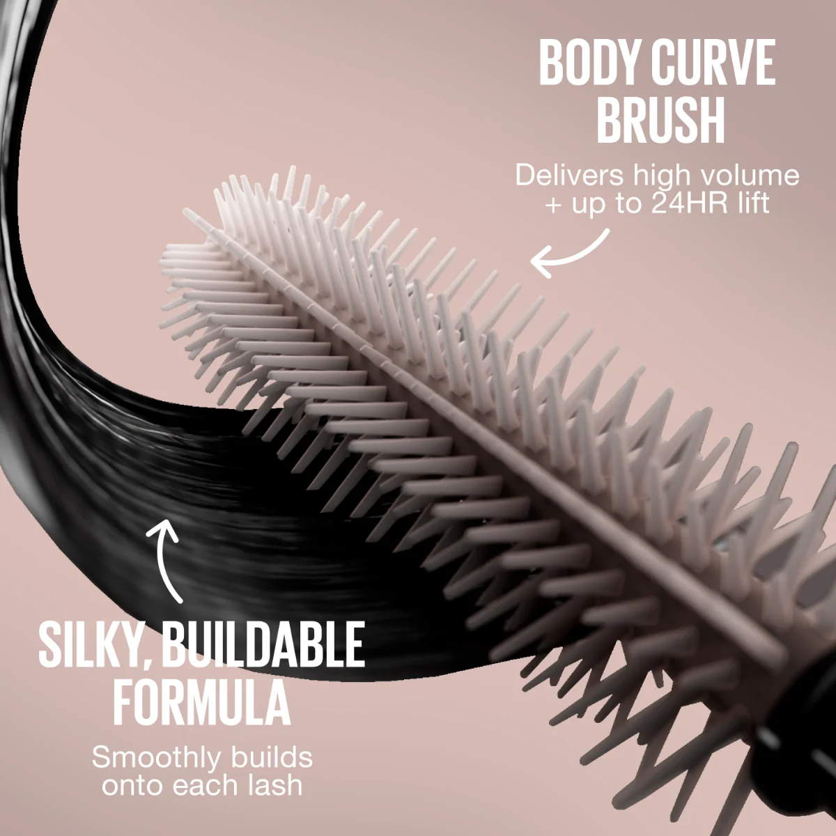 Maybelline Lash Sensational Body řasenka černá