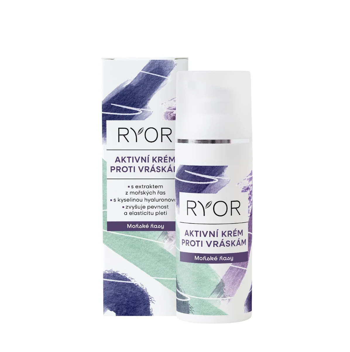 Ryor Aktivní krém proti vráskám Mořské řasy 50 ml