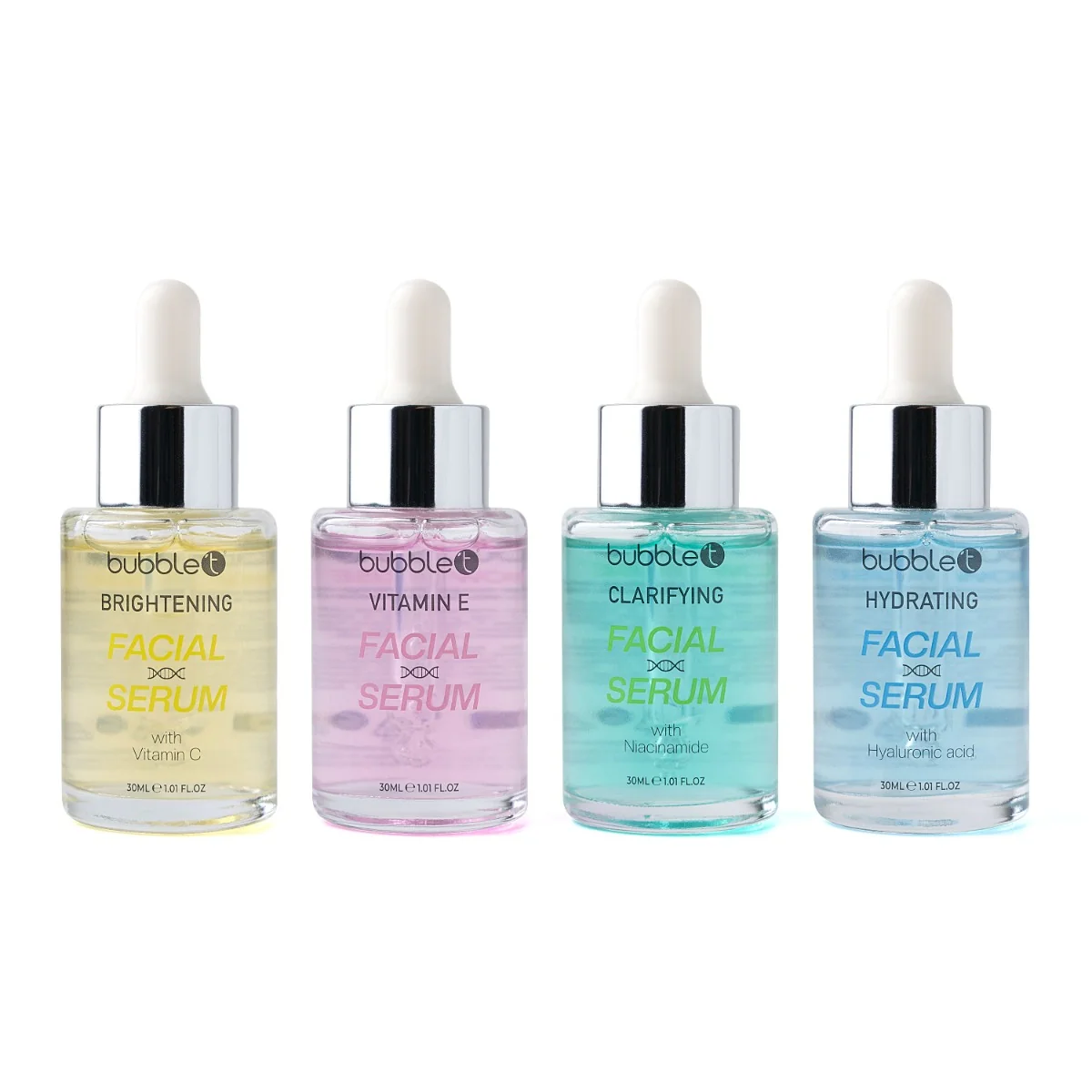 Bubble T Sada pleťových sér 4x30 ml