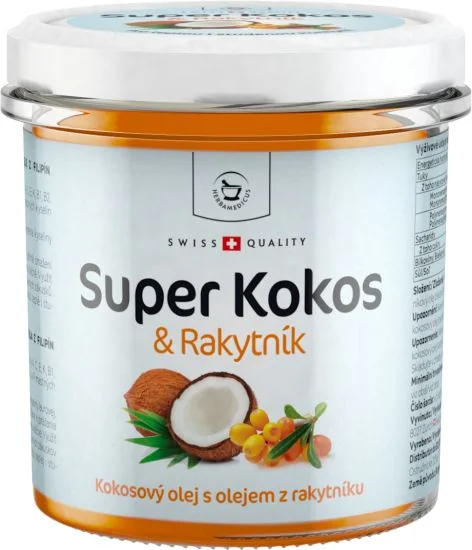 Herbamedicus Super Kokos a rakytník kokosový olej 300 ml