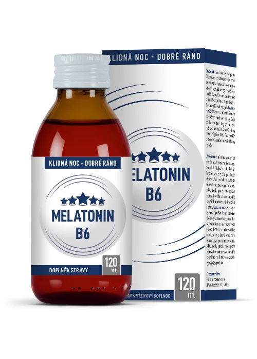 Clinical MELATONIN B6 sirup 120 ml příchuť citron