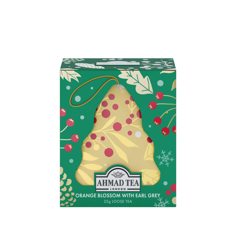 Ahmad Tea Winter bloom tree Orange Blossom With Earl Grey sypaný čaj 25 g