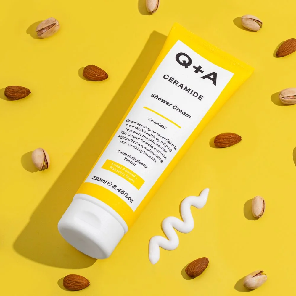 Q+A Sprchový krém s ceramidy 250 ml