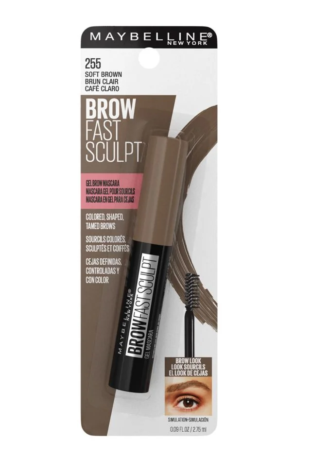 Maybelline Brow Fast Sculpt odstín 02 Soft Brown gelová řasenka na obočí 3,5 ml