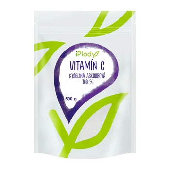 iPlody Vitamín C, kyselina L-askorbová, prášek 500 g