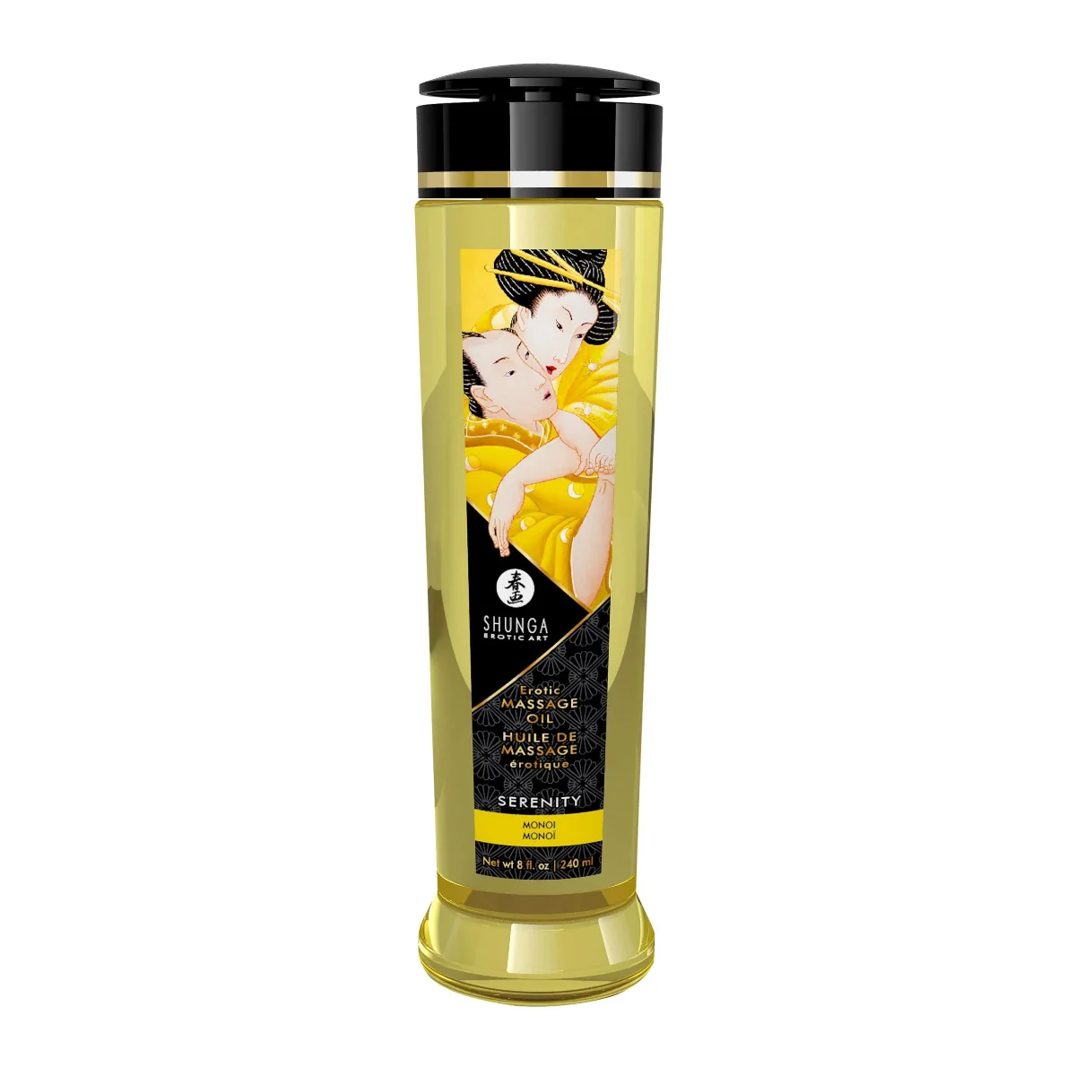Shunga Serenity masážní olej Monoi (240 ml)