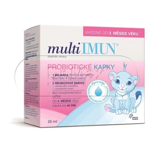 MultiIMUN Probiotické kapky 20ml