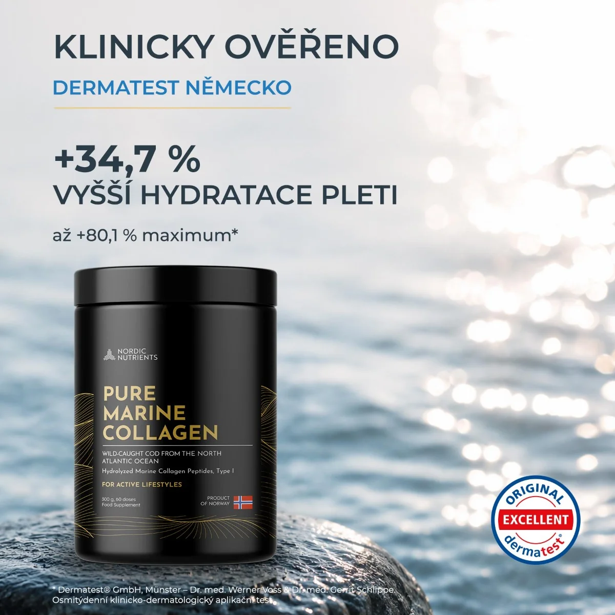 Nordic Nutrients Pure Marine Collagen 300 g