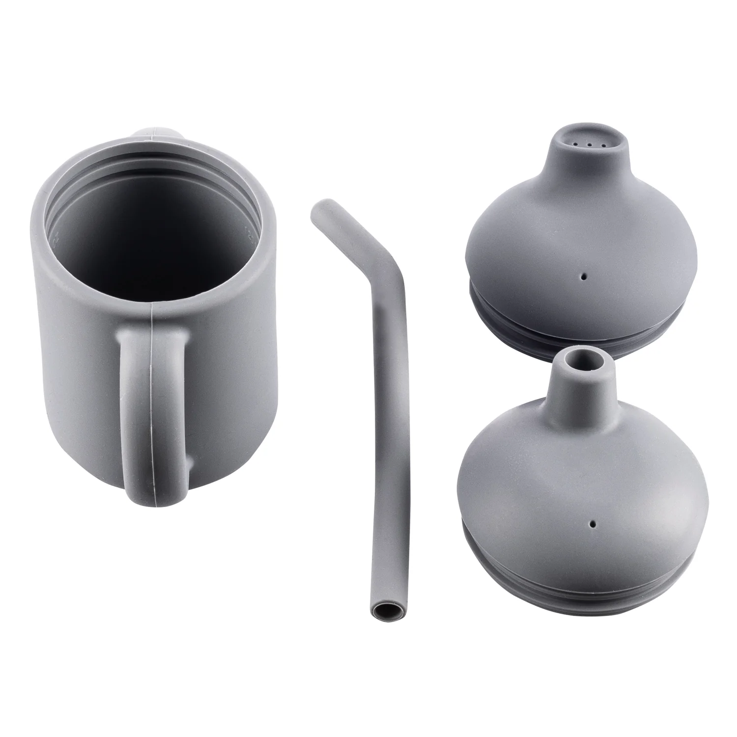 Zopa Silikonový hrníček 2v1, Dove Grey 1