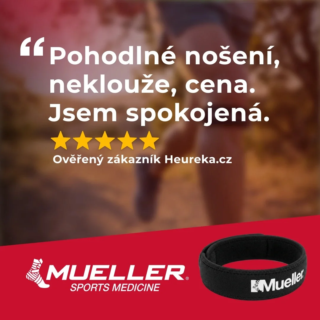 Mueller Jumper's Knee Strap Blue, podkolenní pásek modrý