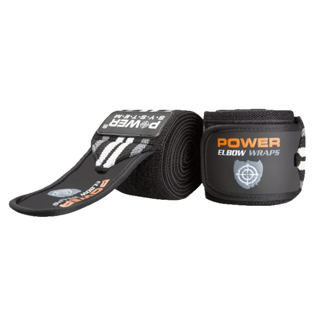 Power System Bandáž na lokty PS-3600 šedá - 7.5x150cm
