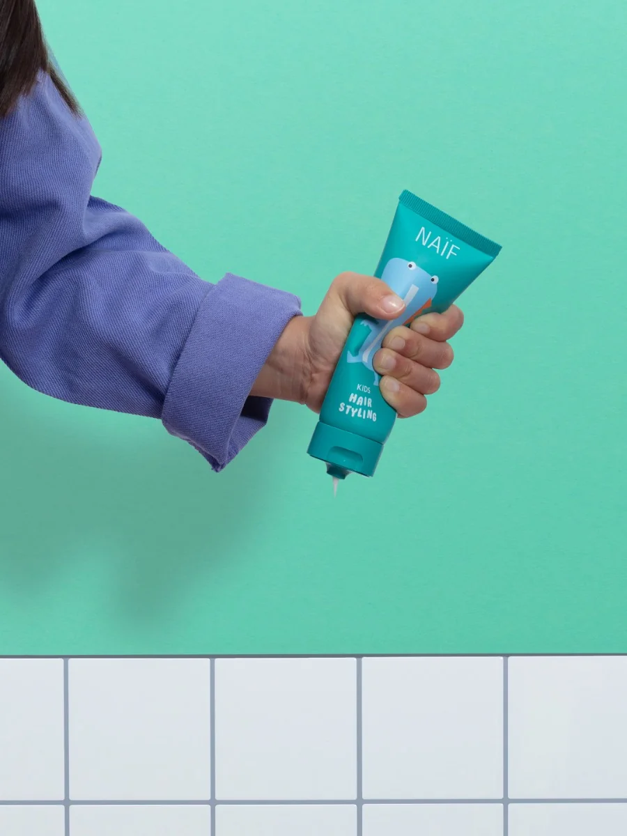 NAIF Dětský stylingový vosk na vlasy 75 ml