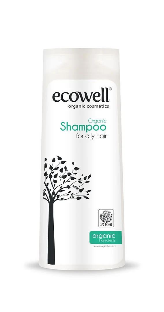 Ecowell Šampon na mastné vlasy BIO 300 ml