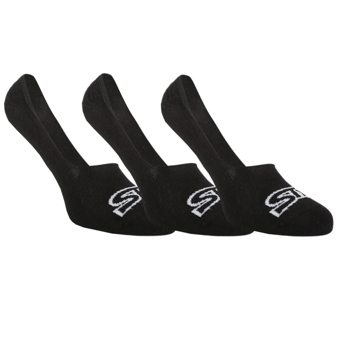 Styx 3PACK ponožky extra nízké černé (HE9606060)  XL