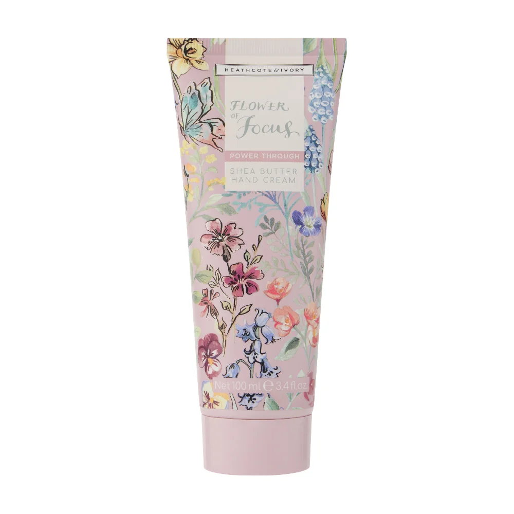 Heathcote & Ivory Flower of Focus Krém na ruce v plechové dóze 100 ml