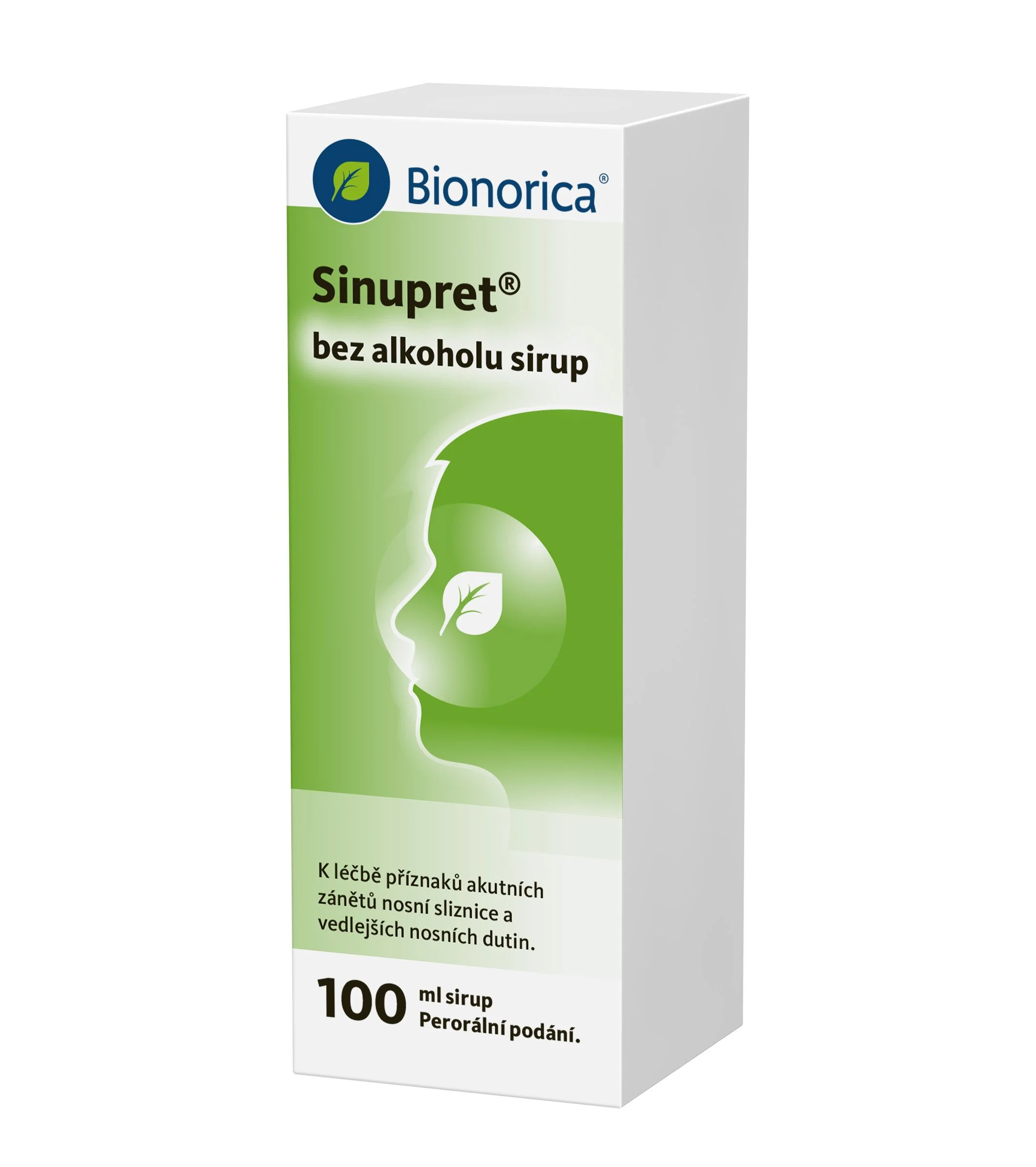 Sinupret bez alkoholu sirup 100 ml