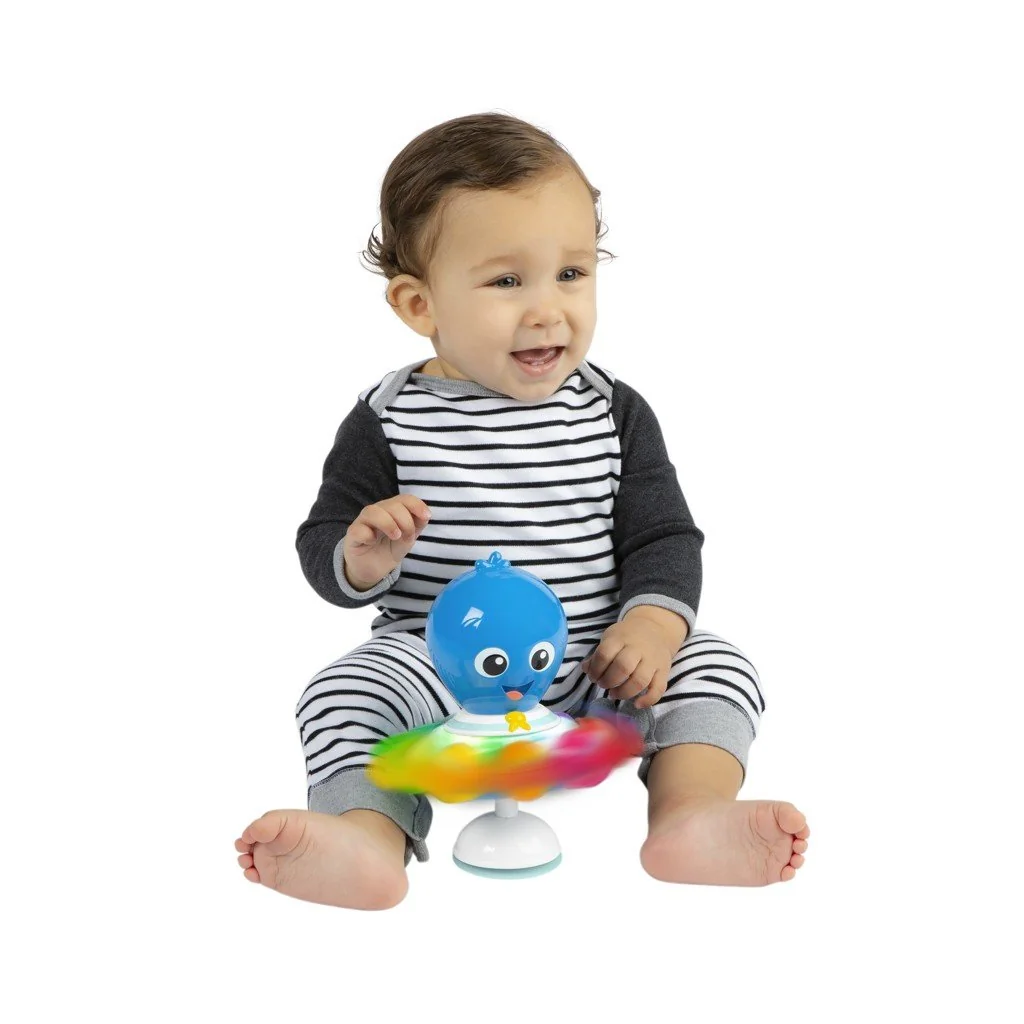 Baby Einstein Hračka senzorická chobotnice s přísavkou Opus's Spin & Sea™ 3m+