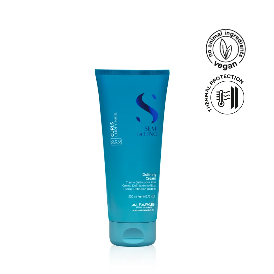 Alfaparf Milano Semi di Lino Curls Defining Cream bezoplachový krém 200 ml