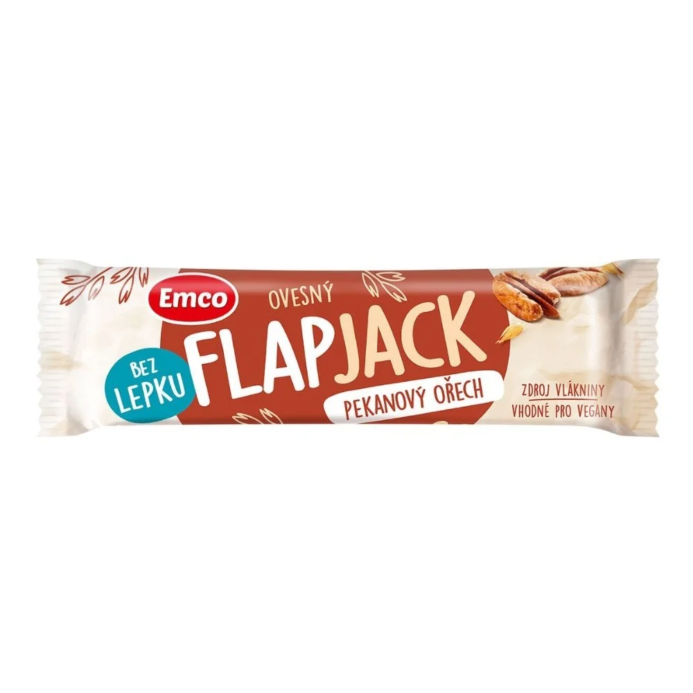 Emco Flapjack pekanový ořech 45 g