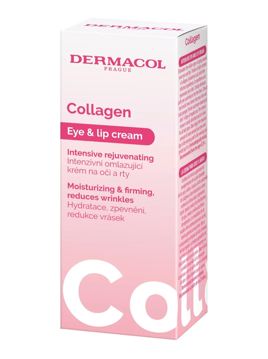 Dermacol Collagen Krém na okolí očí a rtů 15 ml