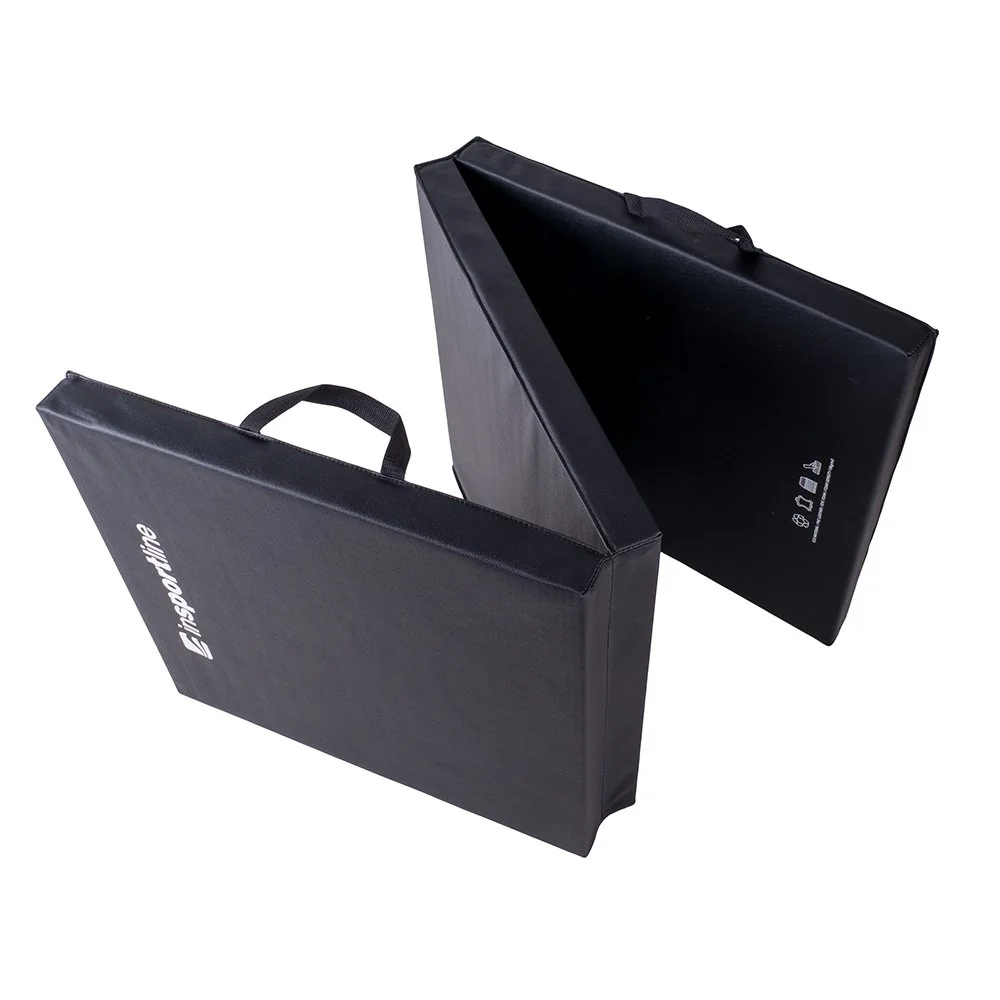 inSPORTline Skládací gymnastická žíněnka Trifold 195x90x5 cm červená