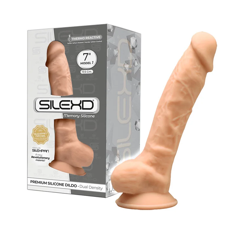 SILEXD SILEXD silikonové dildo s přísavkou 7"