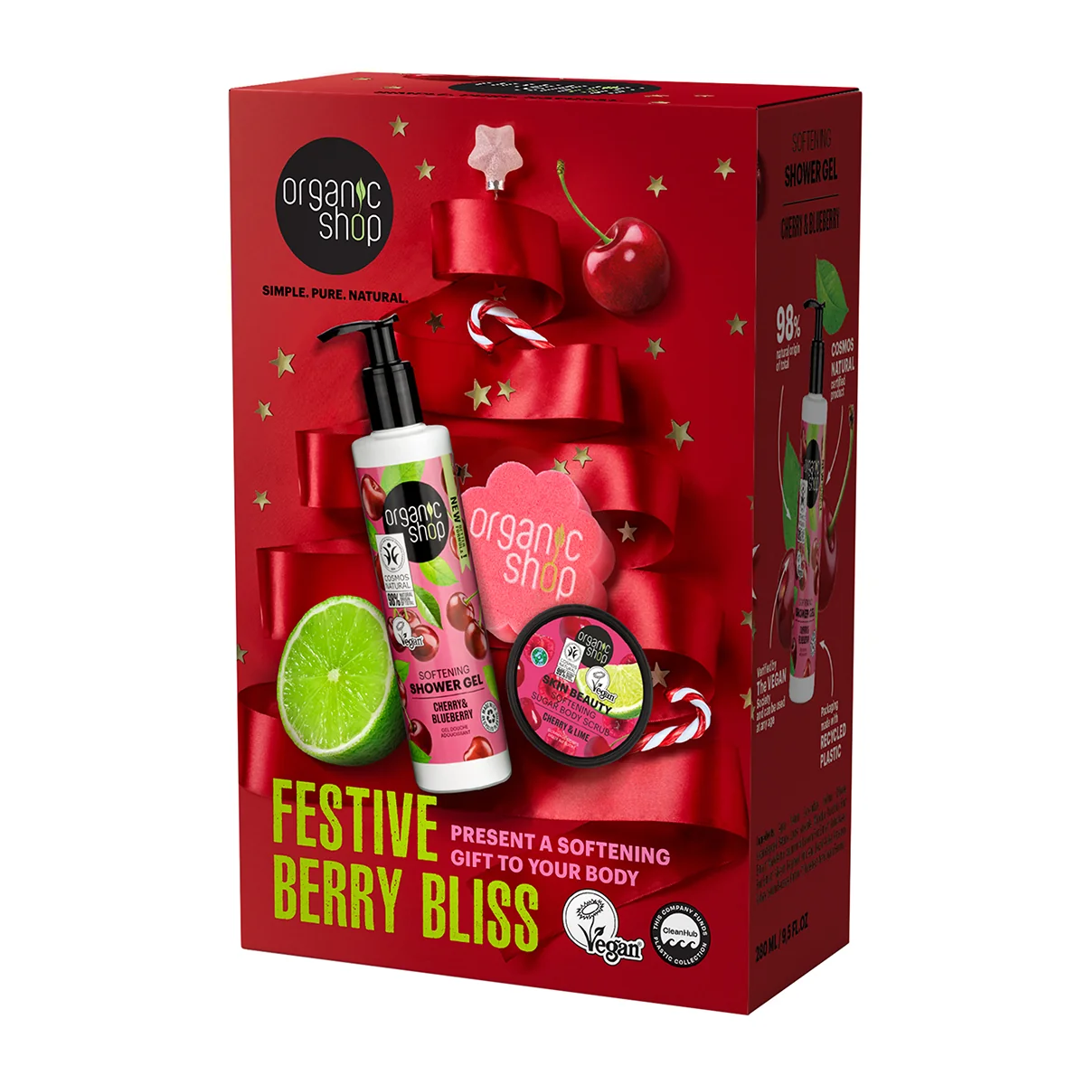 Organic Shop Festive Berry Bliss dárková sada