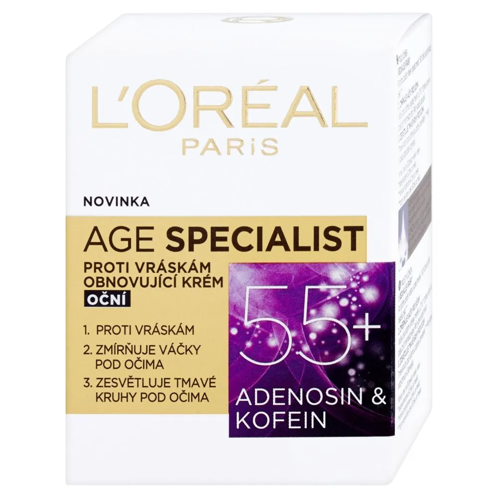 Loréal Paris Age Specialist obnovující oční krém proti vráskám 15 ml