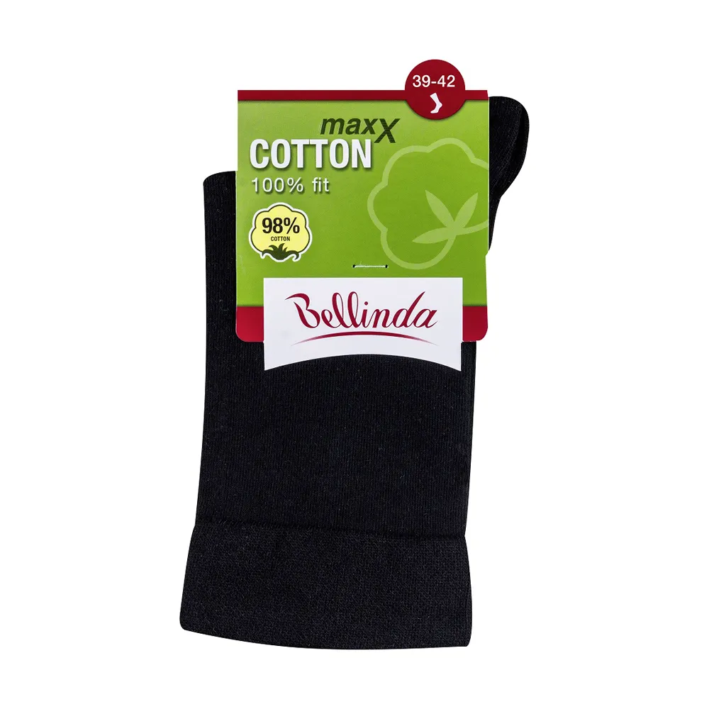 Bellinda COTTON MAXX vel. 39/42 dámské ponožky 1 pár černé