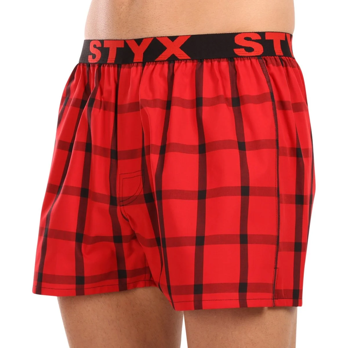 Styx 3PACK pánské trenky sportovní guma vícebarevné (3B103133) XL
