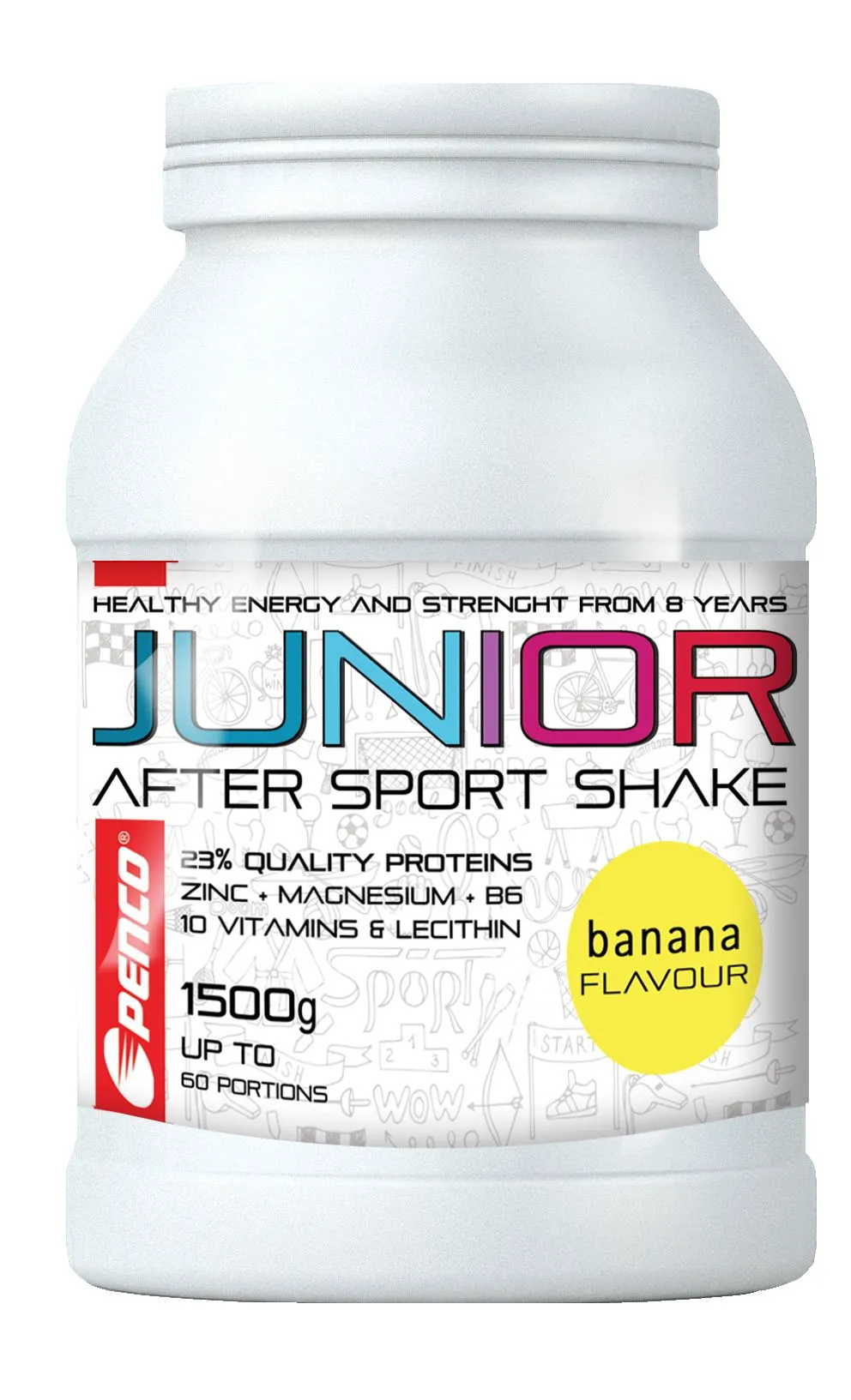 Penco Junior after Sport Shake banán 1500 g