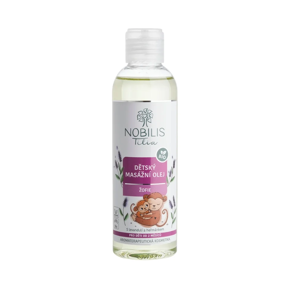 Nobilis Tilia BIO Dětský masážní olej Žofie 200 ml