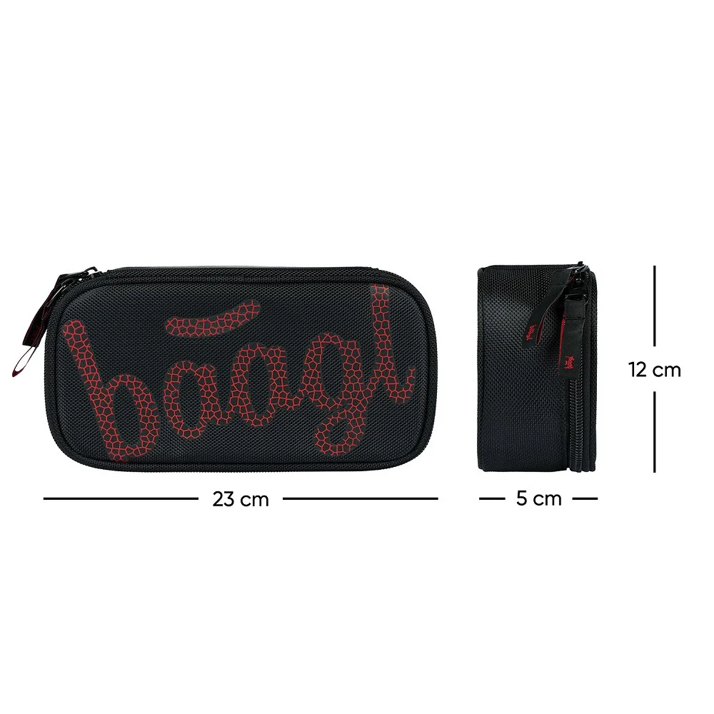 Baagl Školní penál etue Skate Red