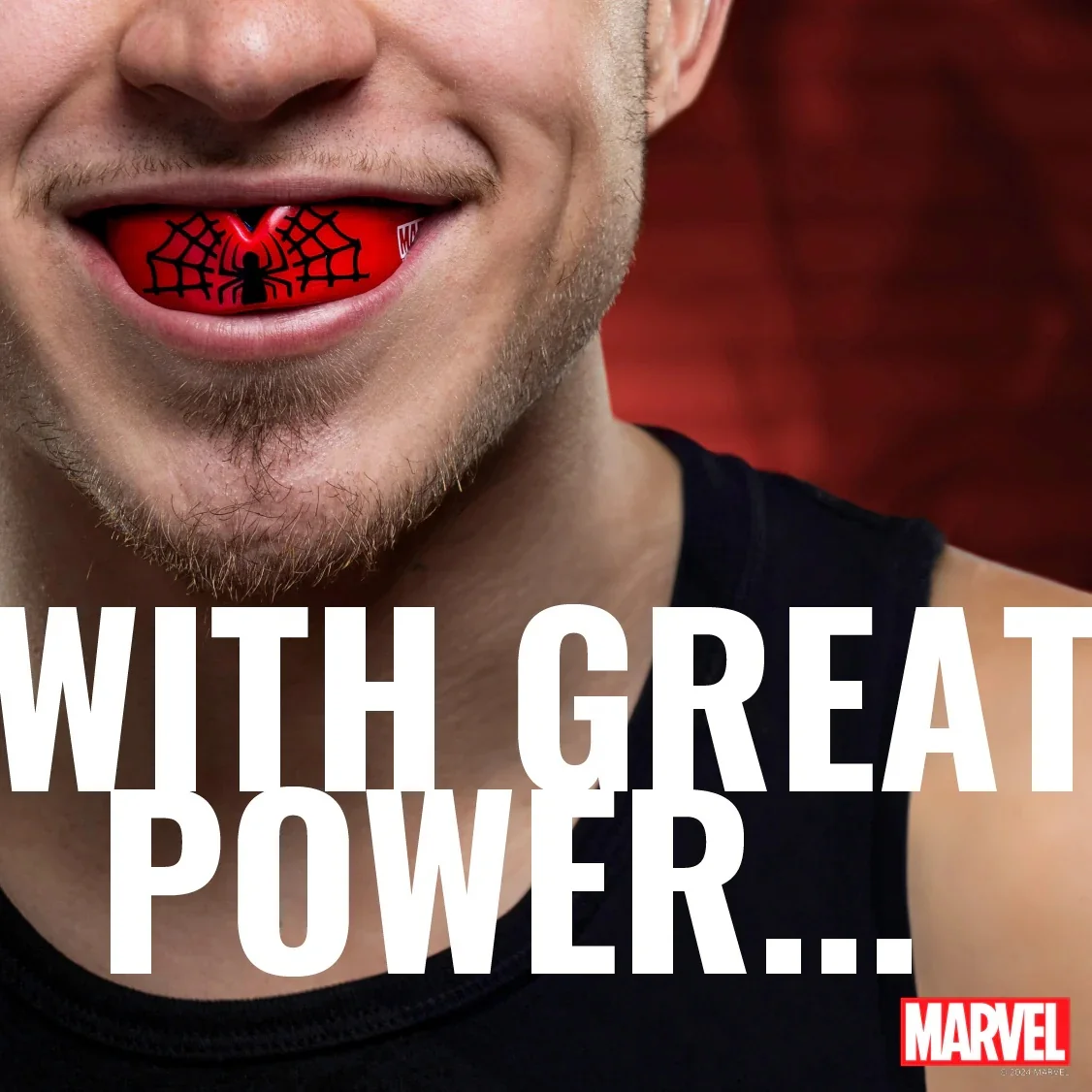 SAFEJAWZ Chránič zubů Spiderman, Velikost: Senior