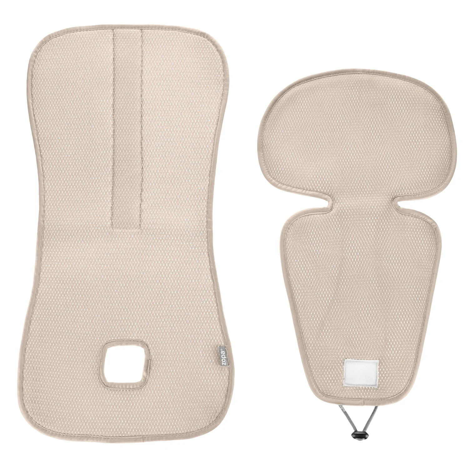 Zopa Prodyšná podložka do autosedačky Breeze sk. 2/3, Ivory Beige 6