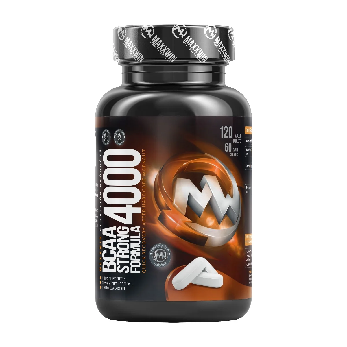 MAXXWIN BCAA 4000 STRONG FORMULA 120 tablet