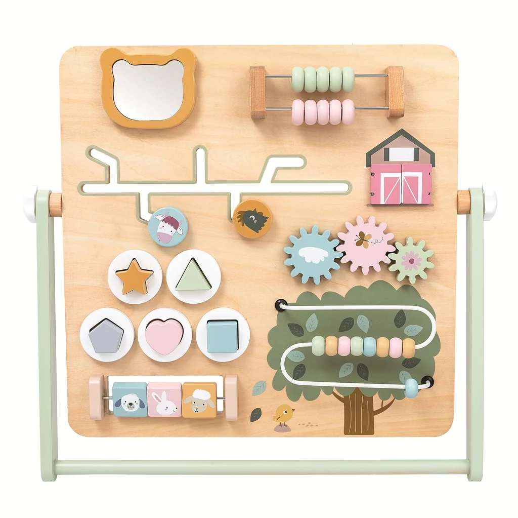 2Kids Toys Montessori Activity board Farma 2
