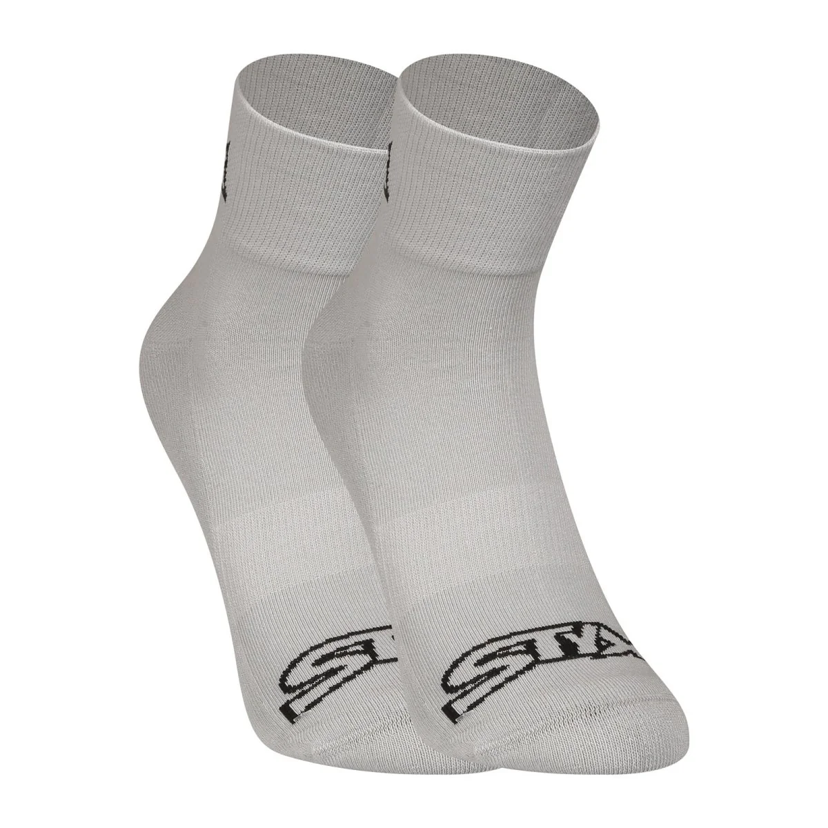 Styx 10PACK ponožky kotníkové šedé (10HK1062) XL