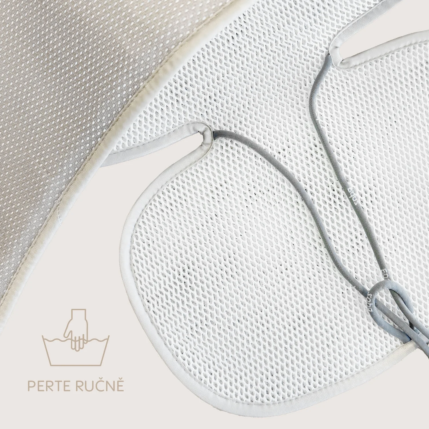 Zopa Prodyšná podložka do autosedačky Breeze sk. 1, Ivory Beige 5