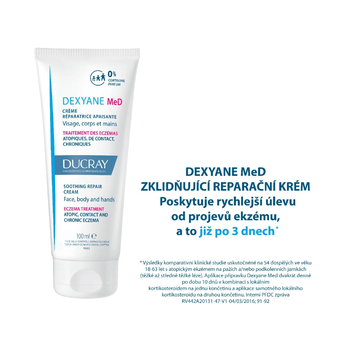 Ducray DEXYANE MeD Zklidňující krém 100 ml
