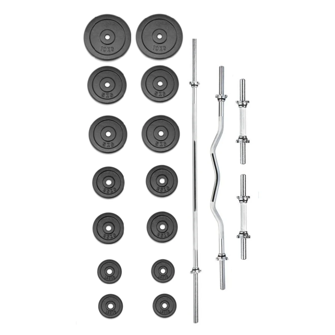 TRINFIT Činkový set PREMIUM kovový 80 kg