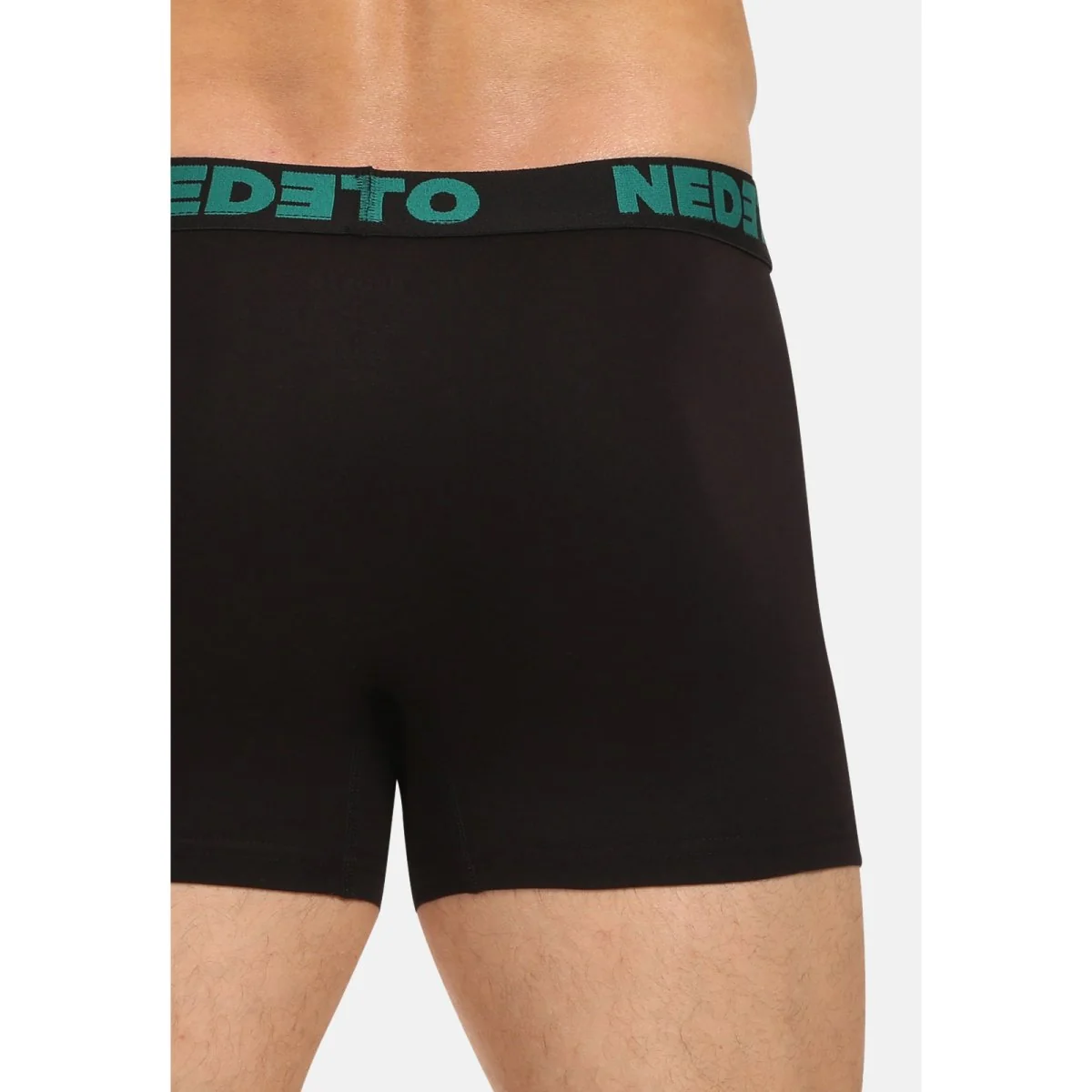 Nedeto 3PACK pánské boxerky černé (3NB003b) L