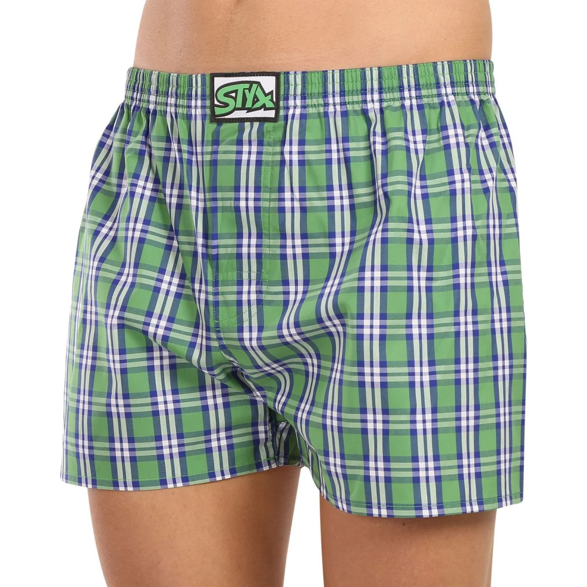 Styx 3PACK pánské trenky klasická guma vícebarevné (3A20246) L