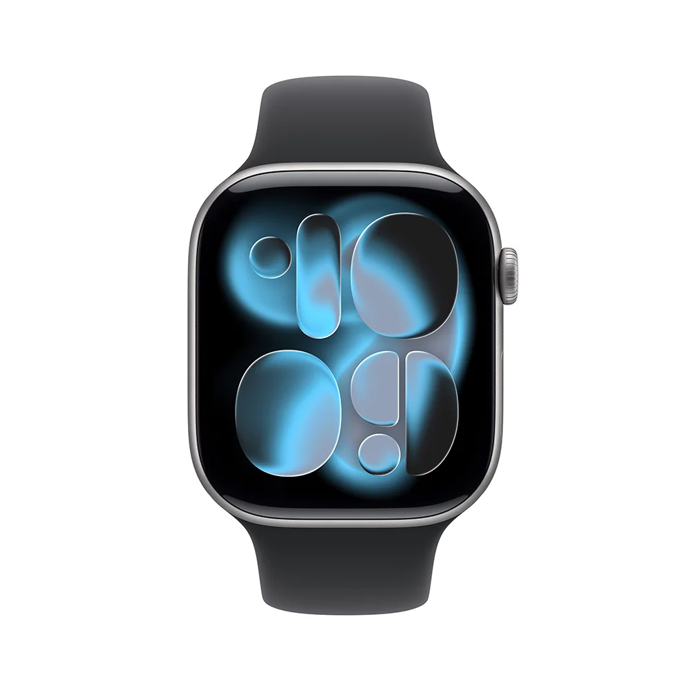 Apple Watch Series 11 46mm S.Grey, Black SB, M/L chytré hodinky