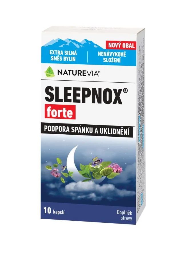 NatureVia Sleepnox forte 10 kapslí