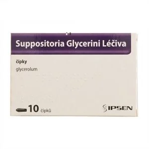 Suppositoria Glycerini Léčiva 2,06 g 10 čípků